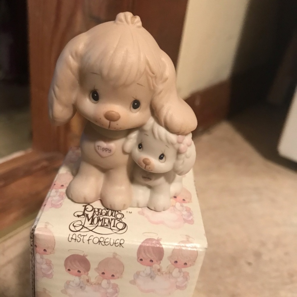 Vintage 1988 Precious Moments PUPPY LOVE